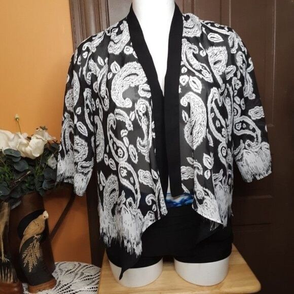 Kim Rogers Women Tunic Cardigan size 1X - Picture 2 of 11